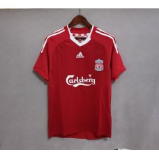 Liverpool 08/10 Home Red Soccer Jersey